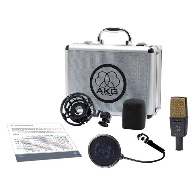 C414 XLII | Reference multipattern condenser microphone