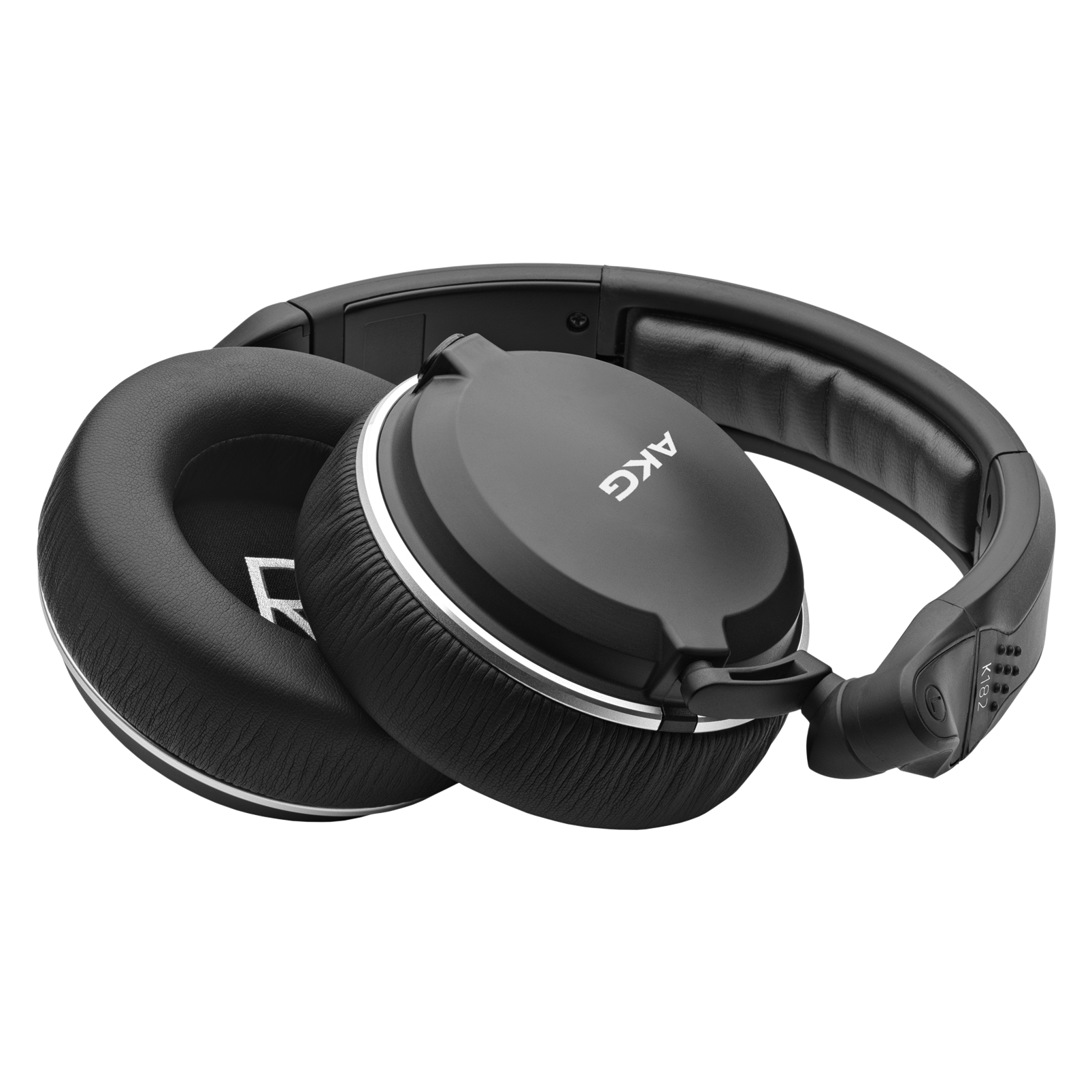 K182 - Black - Professional closed-back monitor headphones - Detailshot 1