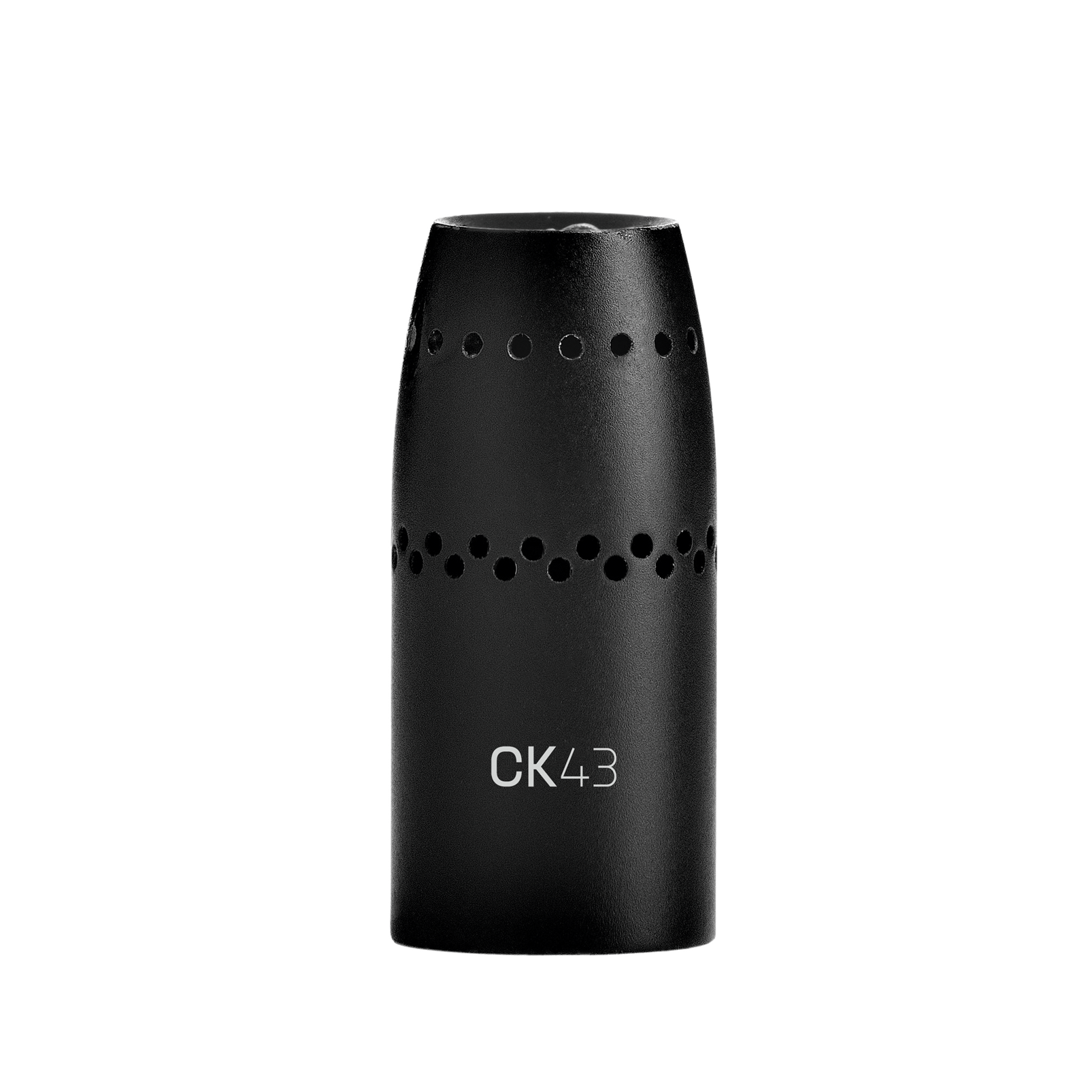 CK43 (discontinued) - Black - Reference supercardioid condenser microphone capsule - Hero