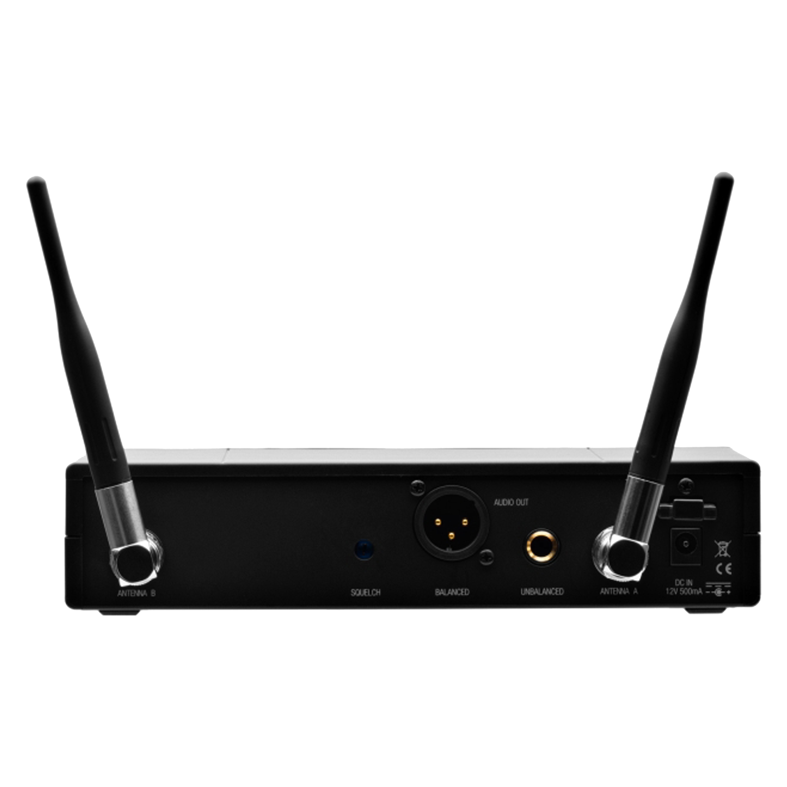 SR420 - Black - Professional wireless stationary receiver - Back