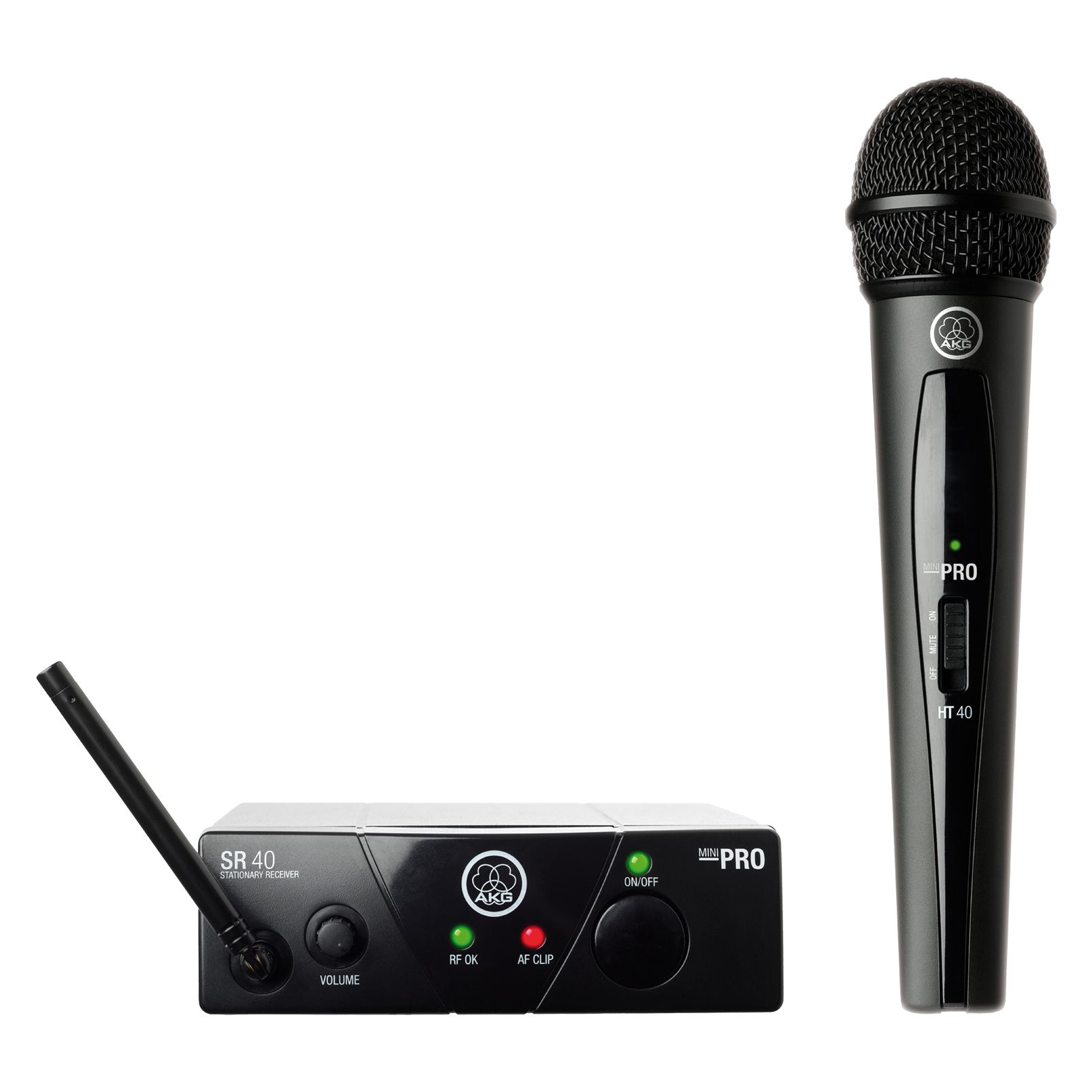 WMS40 Mini Vocal Set Band-ISM3 - Black - Wireless microphone system - Hero